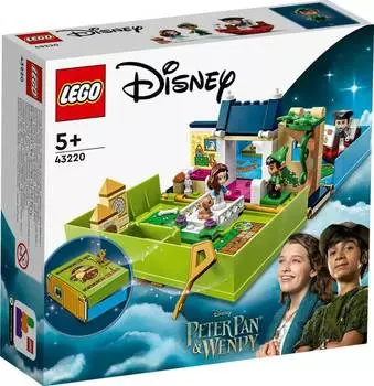 Конструктор LEGO Disney Книга приключений Питера Пэна и Венди 43220, 99 деталей