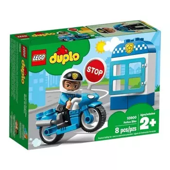 Конструктор LEGO DUPLO 10900 Полицейский мотоцикл
