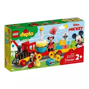 Конструктор LEGO DUPLO 10941 Праздничный поезд Микки и Минни