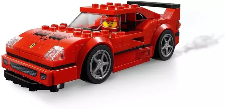 Конструктор Lego Ferrari F40 Competzione, 4 см