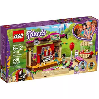 Конструктор LEGO Friends 41334 Спектакль Андреа в парке