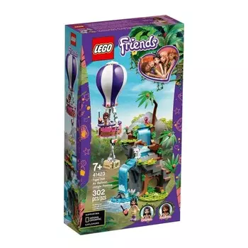 Конструктор LEGO Friends 41423 Джунгли: спасение тигра на воздушном шаре