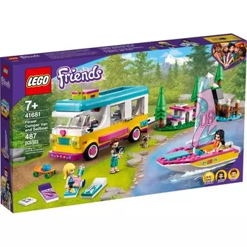 Конструктор LEGO Friends 41681 Лесной дом на колесах и парусная лодка