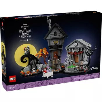 Конструктор Lego Ideas, Disney The Nightmare Before Christmas 21351, 2193 деталей