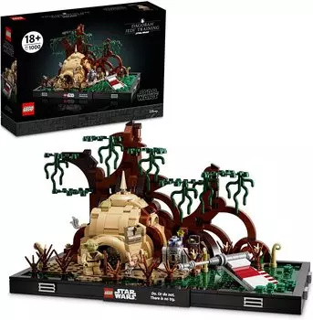 Конструктор LEGO Star Wars Диорама "Обучение джедаев на Дагоба" 75330