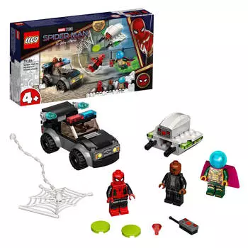 Конструктор LEGO Super Heroes 76184 Человек-паук против атаки дронов Мистерио