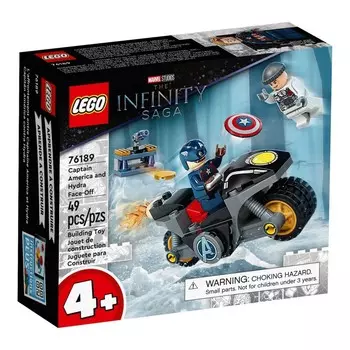 Конструктор LEGO Super Heroes 76189 Дуэль между капитаном Америкой и Гидрой