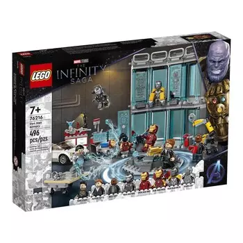 Конструктор LEGO Super Heroes 76216 Оружейная Железного человека