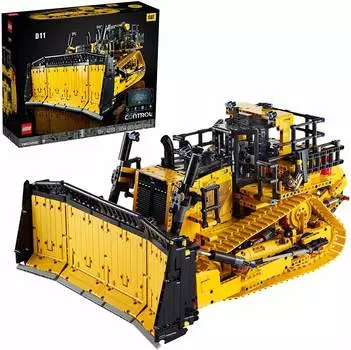 Конструктор Lego Technics 42131 Бульдозер Cat D11 на пульте управления