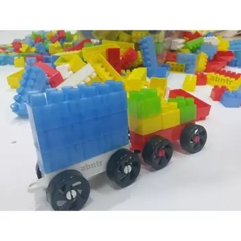 Конструктор пластиковый Abnturk Блоки, 300 деталей