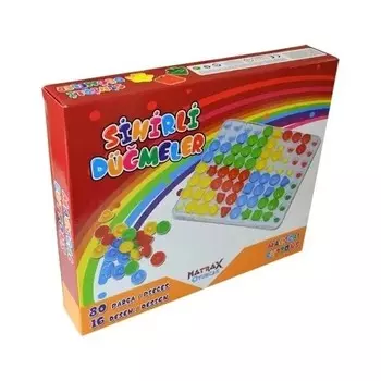 Конструктор пластиковый Akiek Волшебные пуговицы