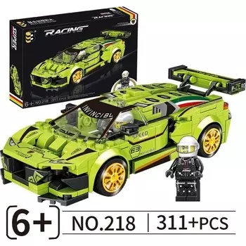 Конструктор пластиковый Amelia Racing Спортивный автомобиль