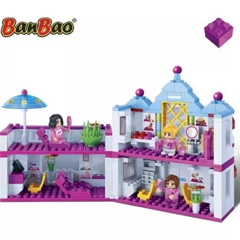 Конструктор пластиковый Banbao Салон красоты, 382 детали