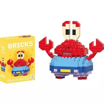 Конструктор пластиковый Baoshifuhaowu Красти Крабс