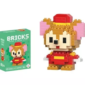 Конструктор пластиковый Baoshifuhaowu Мышонок