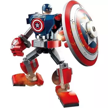 Конструктор пластиковый Bdz Mall Капитан Америка