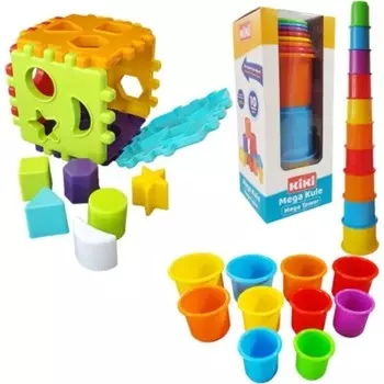 Конструктор пластиковый Berat Toys Кубики