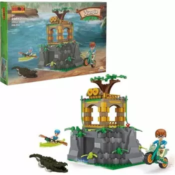 Конструктор пластиковый Blx Джунгли