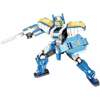 Конструктор пластиковый Blx Робот трансформер 2-в-1