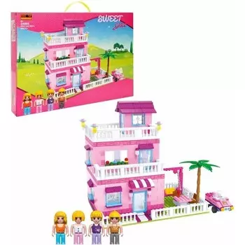 Конструктор пластиковый Blx Sweet Girl Розовые апартаменты