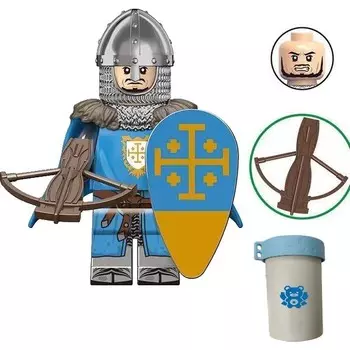 Конструктор пластиковый Brave Bull Фигурка рыцаря