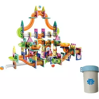 Конструктор пластиковый Brave Bull Магнитные строительные блоки, 265 деталей