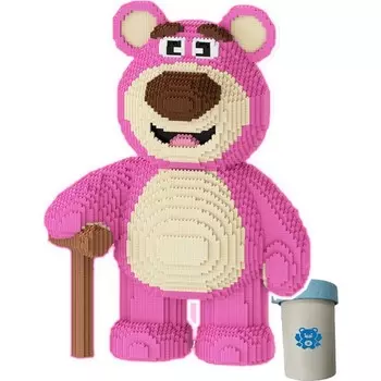 Конструктор пластиковый Brave Bull Медведь, 65 см