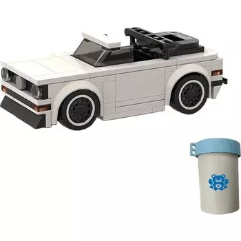 Конструктор пластиковый Brave Bull Модель игрушечного автомобиля, 172 детали