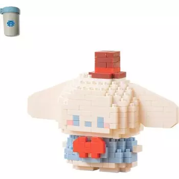 Конструктор пластиковый Brave Bull Мультяшные герои, белый