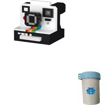 Конструктор пластиковый Brave Bull Ретро зеркальная камера