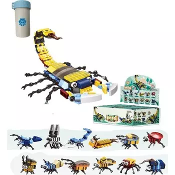 Конструктор пластиковый Brave Bull Скорпион 12-в-1