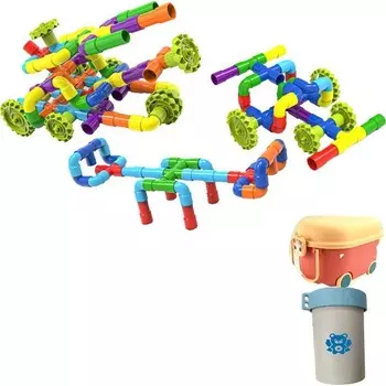 Конструктор пластиковый Brave Bull Водопровод