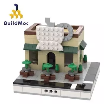 Конструктор пластиковый Buildmoc Кофейня, 366 деталей