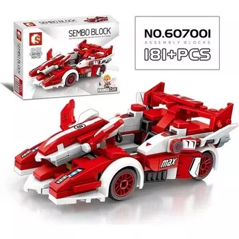 Конструктор пластиковый Bulletion Sembo Block, 181 деталь