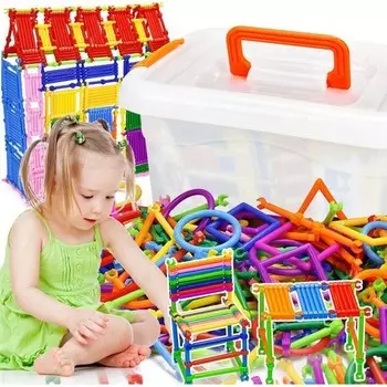 Конструктор пластиковый Carino, 350 деталей