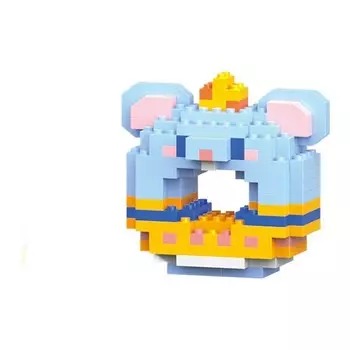 Конструктор пластиковый Charlotte Donut, синий