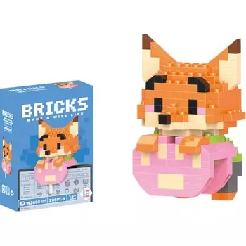 Конструктор пластиковый Charlotte Лис Ник