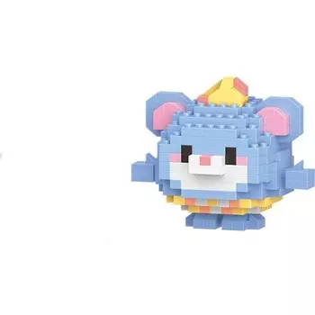 Конструктор пластиковый Charlotte, синий