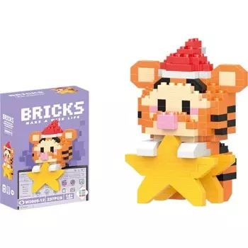 Конструктор пластиковый Charlotte Tiger