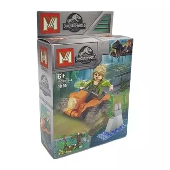 Конструктор пластиковый Colezium Clz505 Мир динозавров, 48 предмета