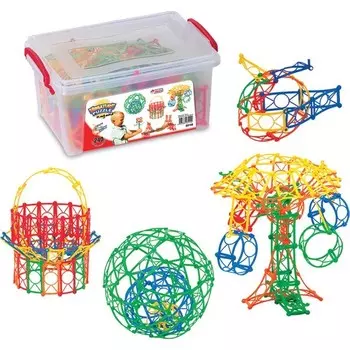 Конструктор пластиковый Dede Puzzle Box, 240 деталей