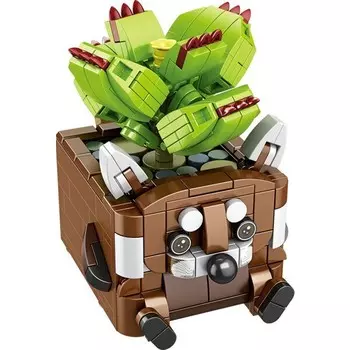 Конструктор пластиковый Dinganxian - Hb Енот, 288 деталей