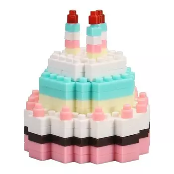 Конструктор пластиковый Dinghantrading Торт