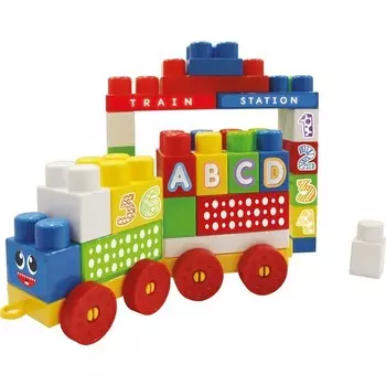 Конструктор пластиковый Dolu Большие блоки, 45 деталей