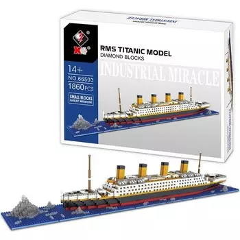 Конструктор пластиковый Downerer Титаник, 1860 деталей