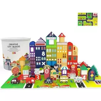 Конструктор пластиковый Dsummer 3D Creative Blocks