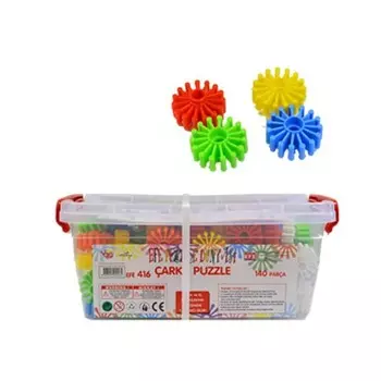 Конструктор пластиковый Efe Oyuncak,140 деталей