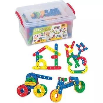 Конструктор пластиковый Elasya Click Clack Puzzle