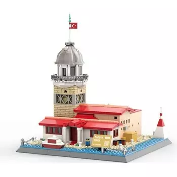 Конструктор пластиковый Enjoytime Девичья башня, 909 деталей