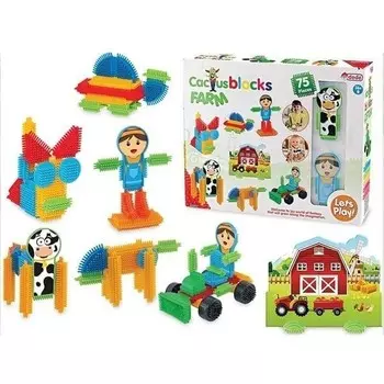 Конструктор пластиковый Fen Toys Блоки, 75 деталей